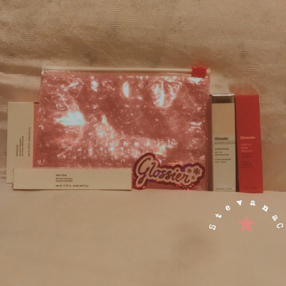 Glossier Makeup Glossier Bag And Extras Poshmark